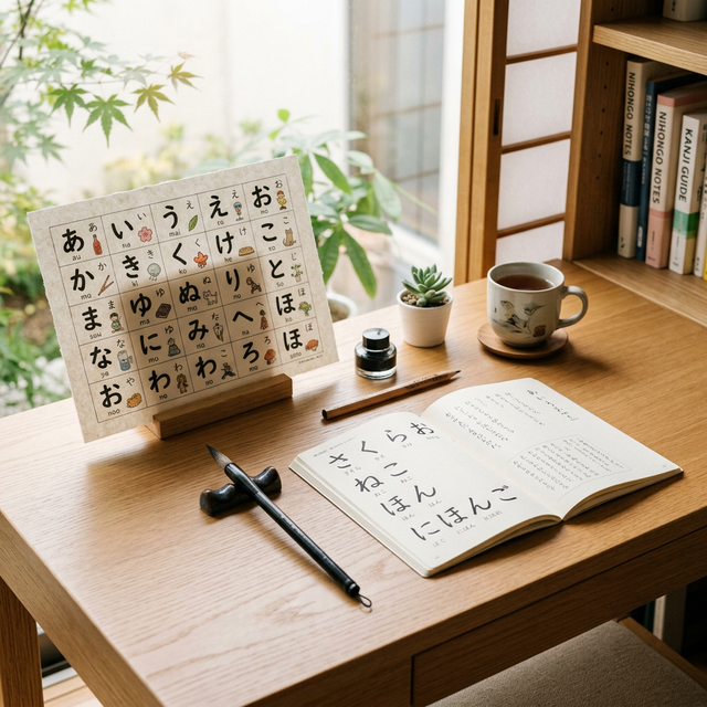 Japanese Study Setup