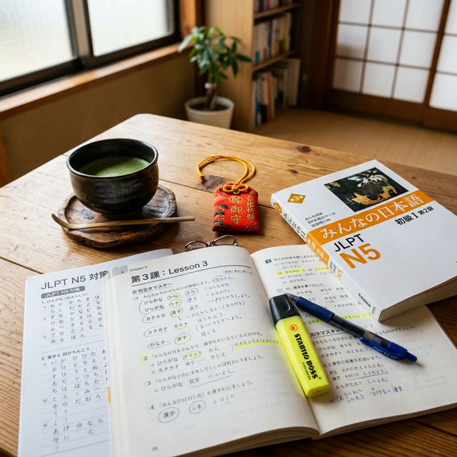JLPT N5 Study Focus